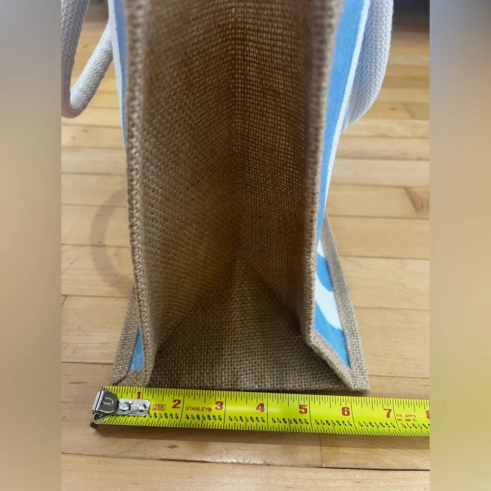 Strawberry Canvas Tote Bag - Green, Red, and Blue - Picture 8 of 8